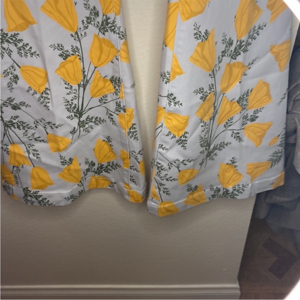 We The Free Venice Beach Floral Printed High Waist
Flare Leg Criss Cross Pants - Picture 5 of 9